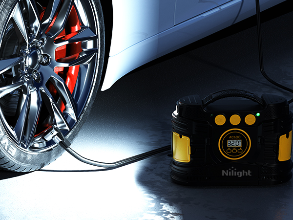 AC/DC tire inflator