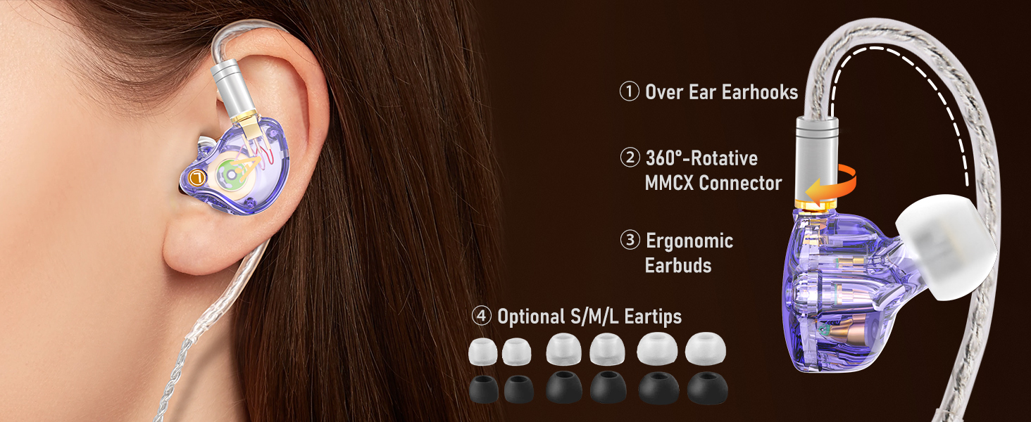 Audiovance Vibes 202_HiFi Wired Earbuds