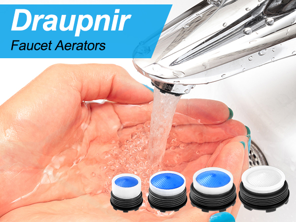 Faucet Cache Aerators with Faucet Aerator Key Replacement Inserts for Sink M16.5 18.5 21.5 24 mm
