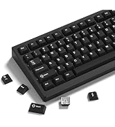 Womier Double Shot PBT Keycaps Set 138 Keys, Cherry Profile Custom Keycaps 60 65 75 100 Percent f...