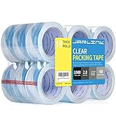 JARLINK Upgraded Version Clearer Packing Tape 18 Rolls, Heavy Duty Packaging Tape for Shipping Pa...
