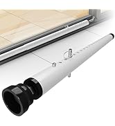 WooFog Sliding Glass Door Security Bar,Window Security Bars Inside,17-50 inch Adjustable Patio Do...