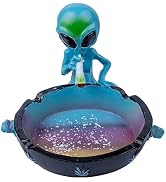 Yblenic Ash tray,Fantasy Ashtray for Weed, Alien Ashtray for Weed,Desktop Smoking Ash Tray for Ho...