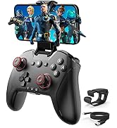 Bluetooth Controller for iPhone/Mobile Phone/Switch/Mac/iPad/Android/Laptop, Switch Pro Controlle...