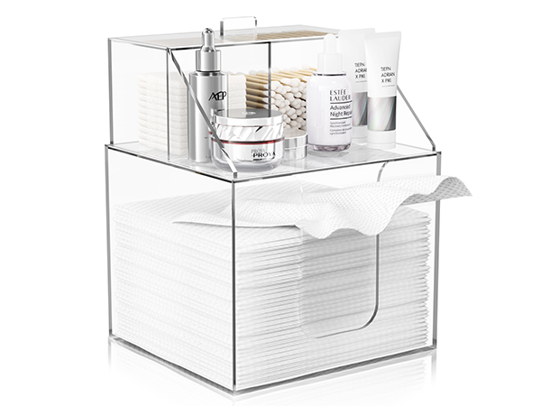 Acrylic Double Layer Face Towel Holder