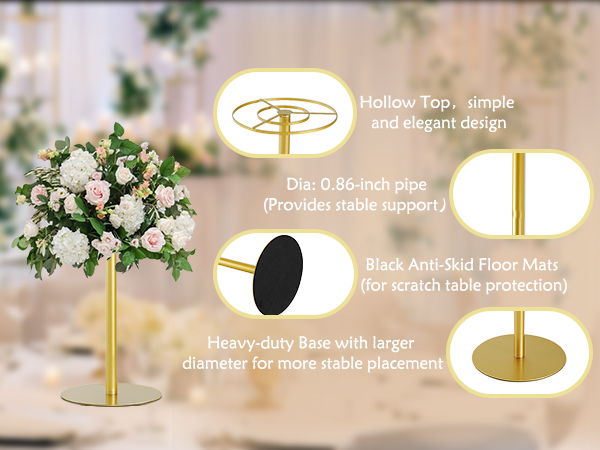 Wedding flower stand