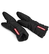 Radio Flyer Black Fingerless Gloves for Women, Winter Gloves Women for Baby Stroller Wagon, Wagon...