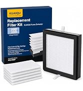 5-Pack Pre-Filter & 2-in-1 Main Filter Kit for KQ45SP Fume Extractor, with Activated Carbon & Par...