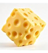 Cheese Squishy Slow Rising Squeeze Toy, Extra Soft Squishy Fidget Toy, Stress Relief Sensory Nove...