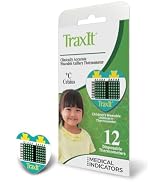 Traxit Wearable Axillary Thermometer for Kids, Single Use Pediatric Thermometer Patch for Babies,...