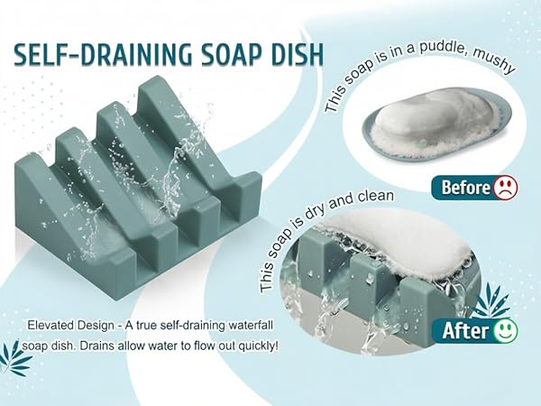 Non-Slip Steady Soap Dish