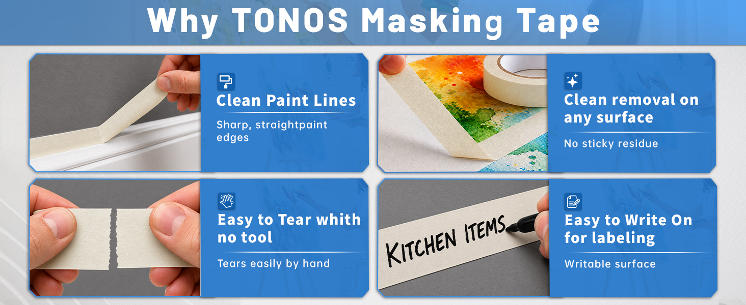 white masking tape