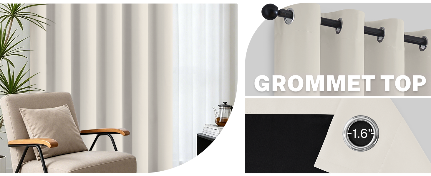 Gromment Curtains