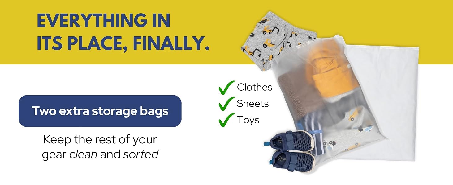 clear moving storage bags