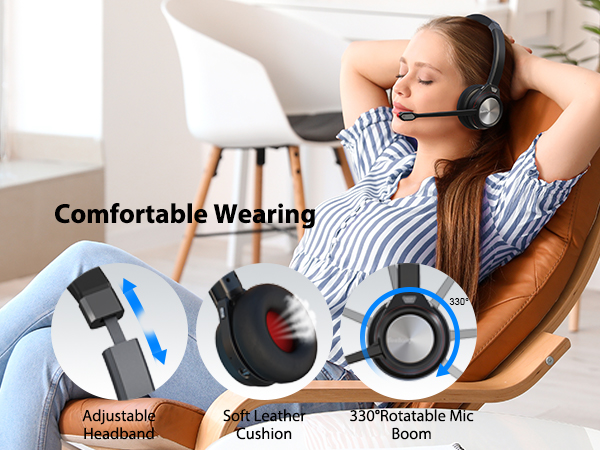 Bluetooth office headset BNG891
