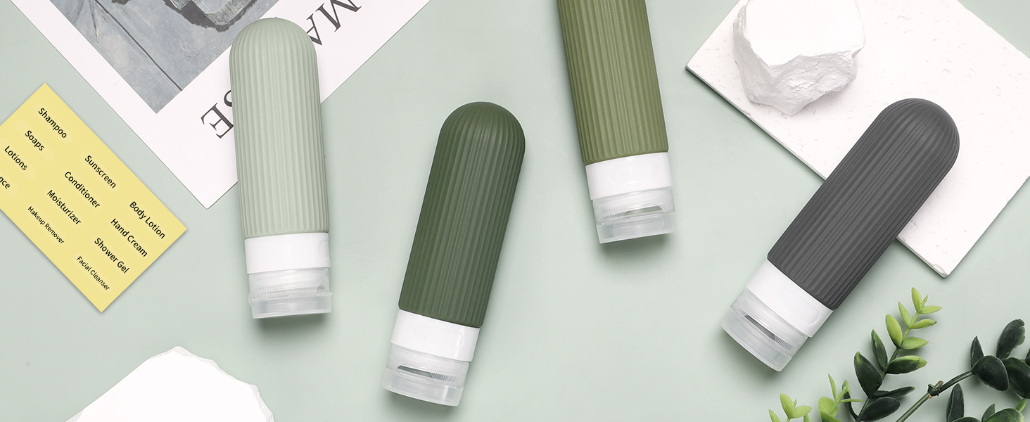 Travel Bottles for Toiletries