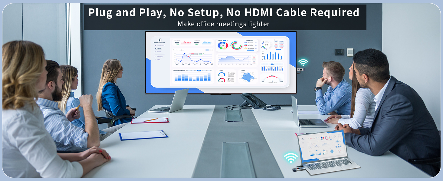 Wireless HDMI Transmitter and Receiver