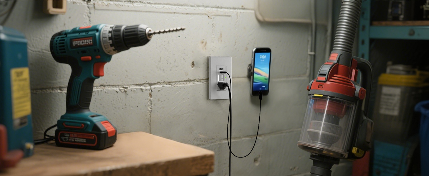 15 Amp Self-Test GFCI