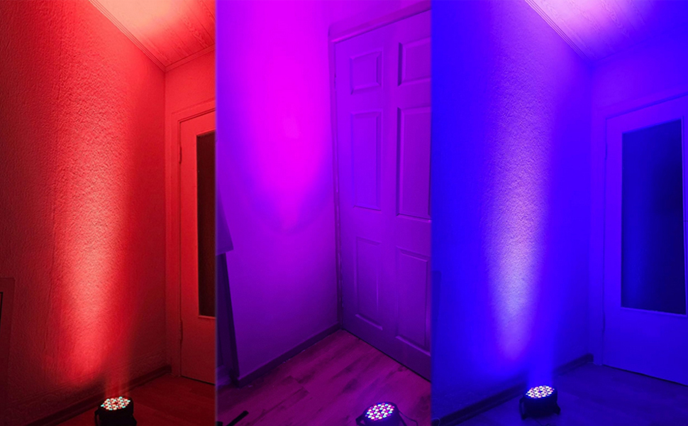 36 RGB LED Par Lights