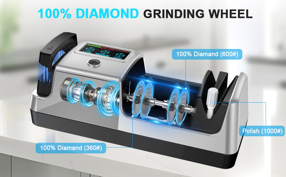 5 in 1 Electric Knife Sharpener