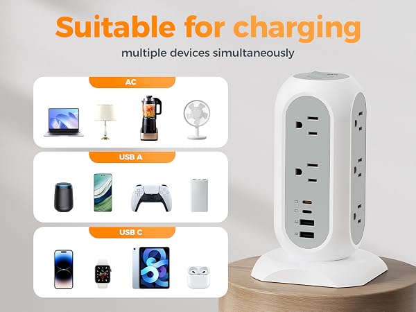 extension cord with usb ports