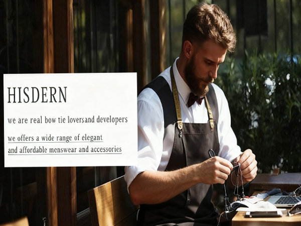 hisdern ties for men