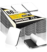 PHIXBEAR 60 Pcs Strong Double Sided Adhesive Pads, Heavy Duty Square Sticky Mounting Foam Tape fo...