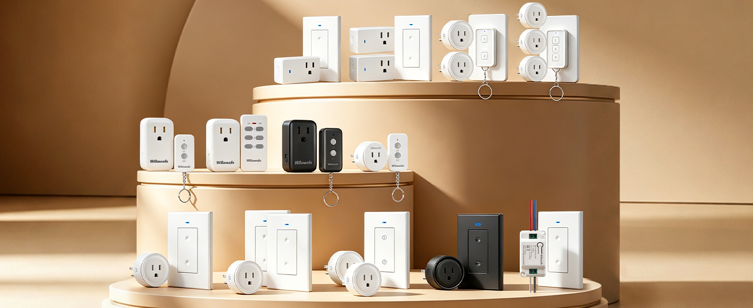 Remote Control Outlet Switch for Christmas Tree Lights