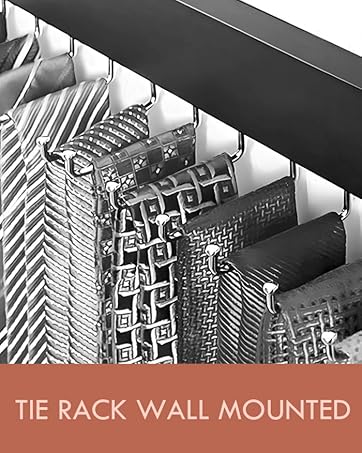 tie rack wall mounted
