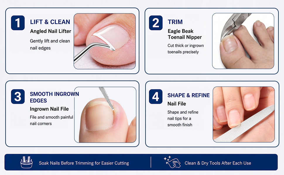 Ingrown Toenail Clippers for thick nails for seniors
