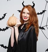 MAGICLULU 1pc Halloween Cow Horn Headband Creative Bull Horn Headband for Party
