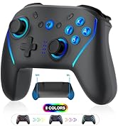 NBCP controller for Switch, wireless professional controller for Switch Lite, longitudinal stick ...