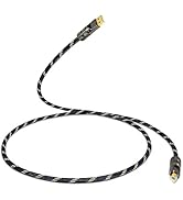 UCINNOVATE HiFi Audio USB to DAC Cable, 1.5m / 4.9FT OFC USB 2.0 Cable for Desk Speaker Subwoofer...