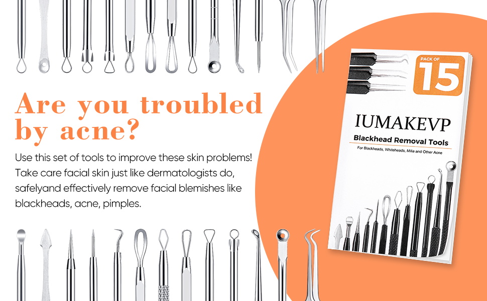 Use this set of tools to improve these skin problems!
