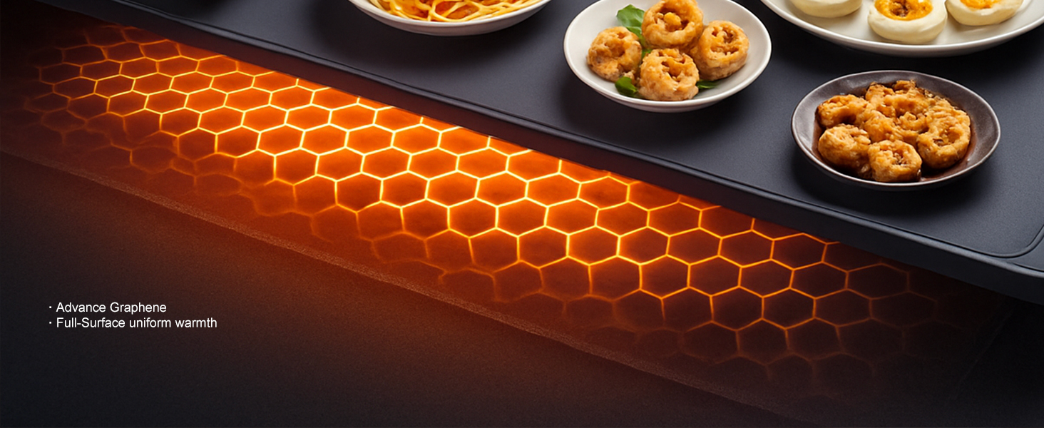 advanced graphene technology Food Warming Mat
