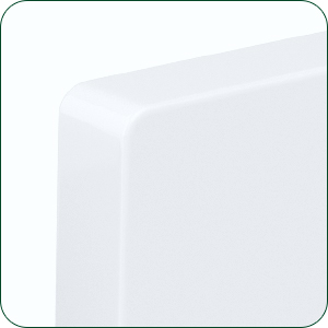 sticky note pad holder white