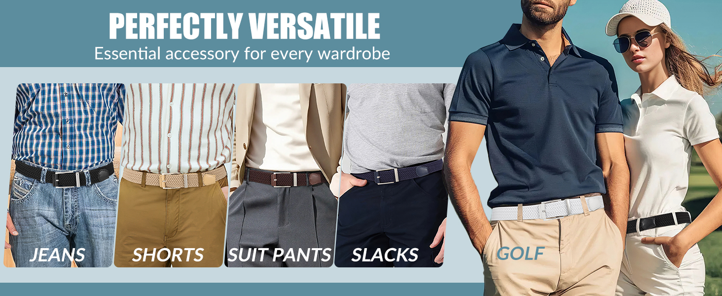 Casual Men's Golf Belts