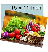 2 Pcs Sublimation Cutting Board Blanks,15 x 11 Inch Sublimation Cutting Boards,Textured Sublimati...