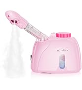 Wavytalk Facial Steamer,Warm Mist Face Steamer with 360° Rotatable Sprayer Nozzle for Deep Cleani...