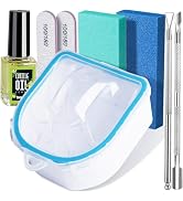 Teenitor Nail Soaking Bowl, Soak Off Bowl Nail Soaking Bowl Acetone Proof Soak Off Gel Polish Rem...