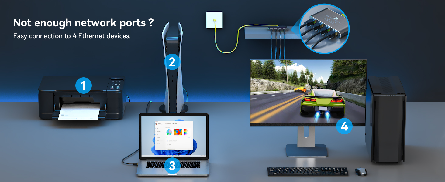 either network splitter