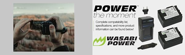 Wasabi Power Canon BP-808 A+ Content