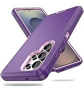ACAGET for Samsung Galaxy S25 Ultra Case Heavy Duty Matte Rugged Shell Protective Phone Cases wit...