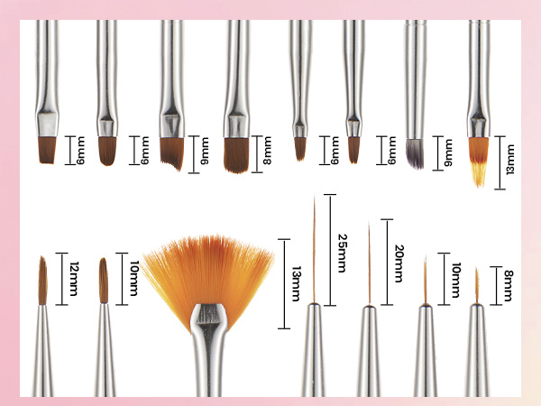 Beetles Nail Art Brushes