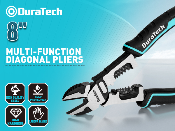 DURATECH 4-in-1 Diagonal Cutting Pliers