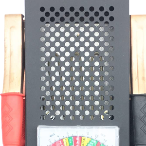 Pointer meter tester - red switch