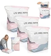 No-Pump Vacuum Storage Bags, 2026 New 3D Vacuum Storage Bags, Portable Large Clothes Compression ...