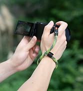 PGYTECH Camera Wrist Strap Slim Outdoor Style, Adjustable Quick Release Anti-Drop Camera Hand Str...