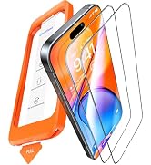 UltraGlass UNBREAK TOP 9H+ Glass for iPhone 16 Pro Max Screen Protector [NO.1 Military Grade Shat...