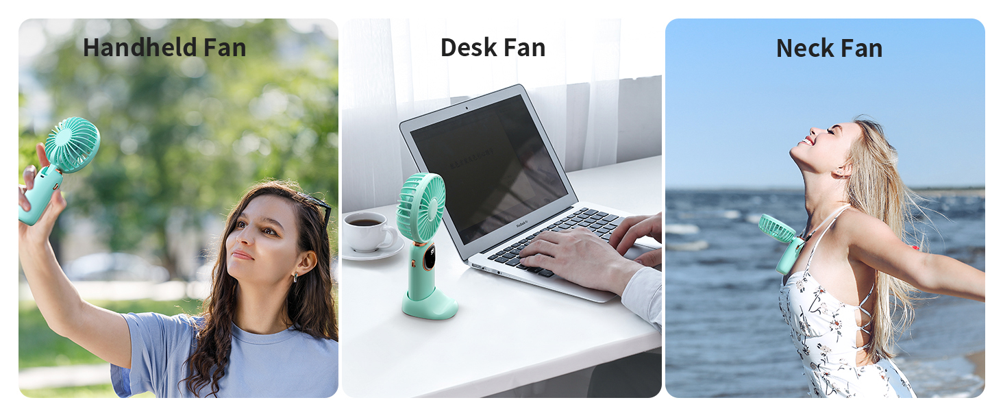 handheld fan rechargeable
